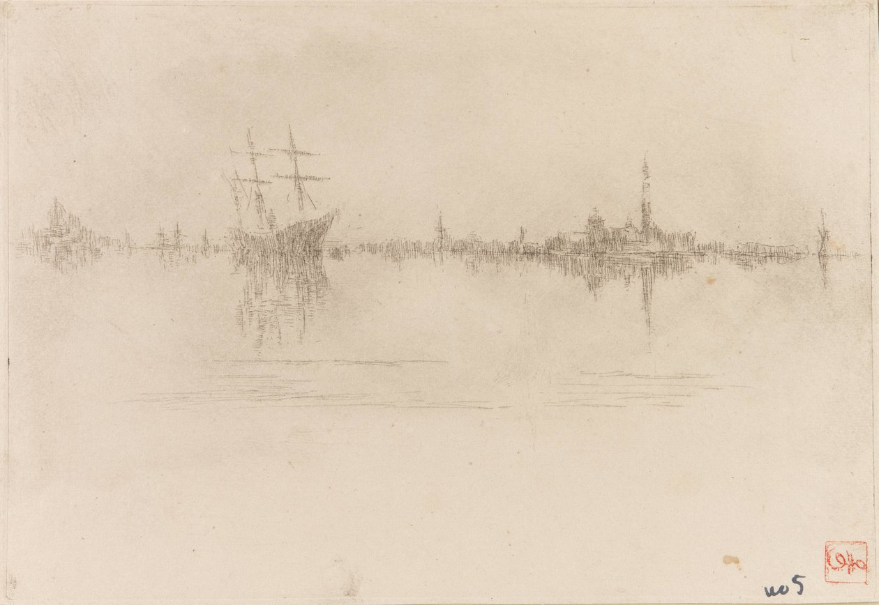 gece by James Abbott McNeill Whistler