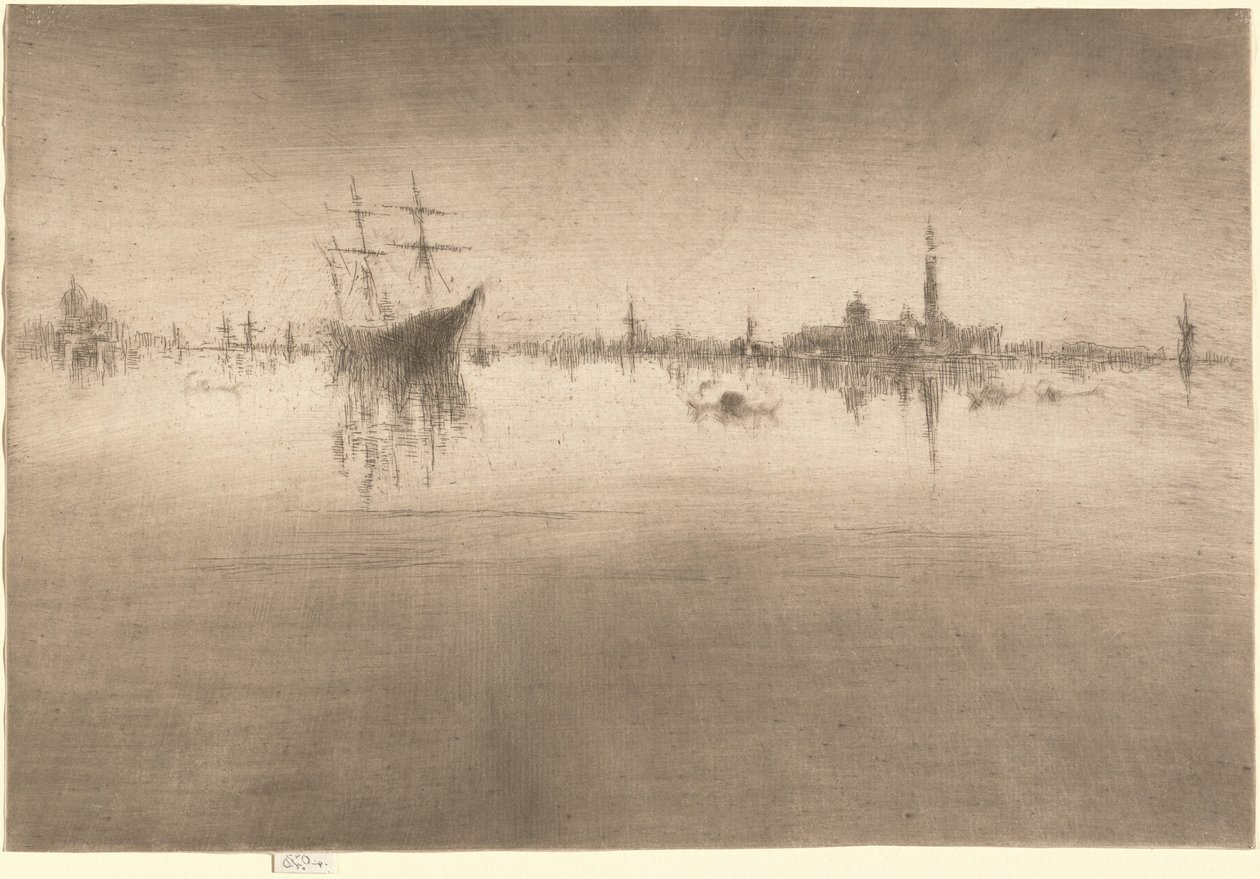 gece by James Abbott McNeill Whistler