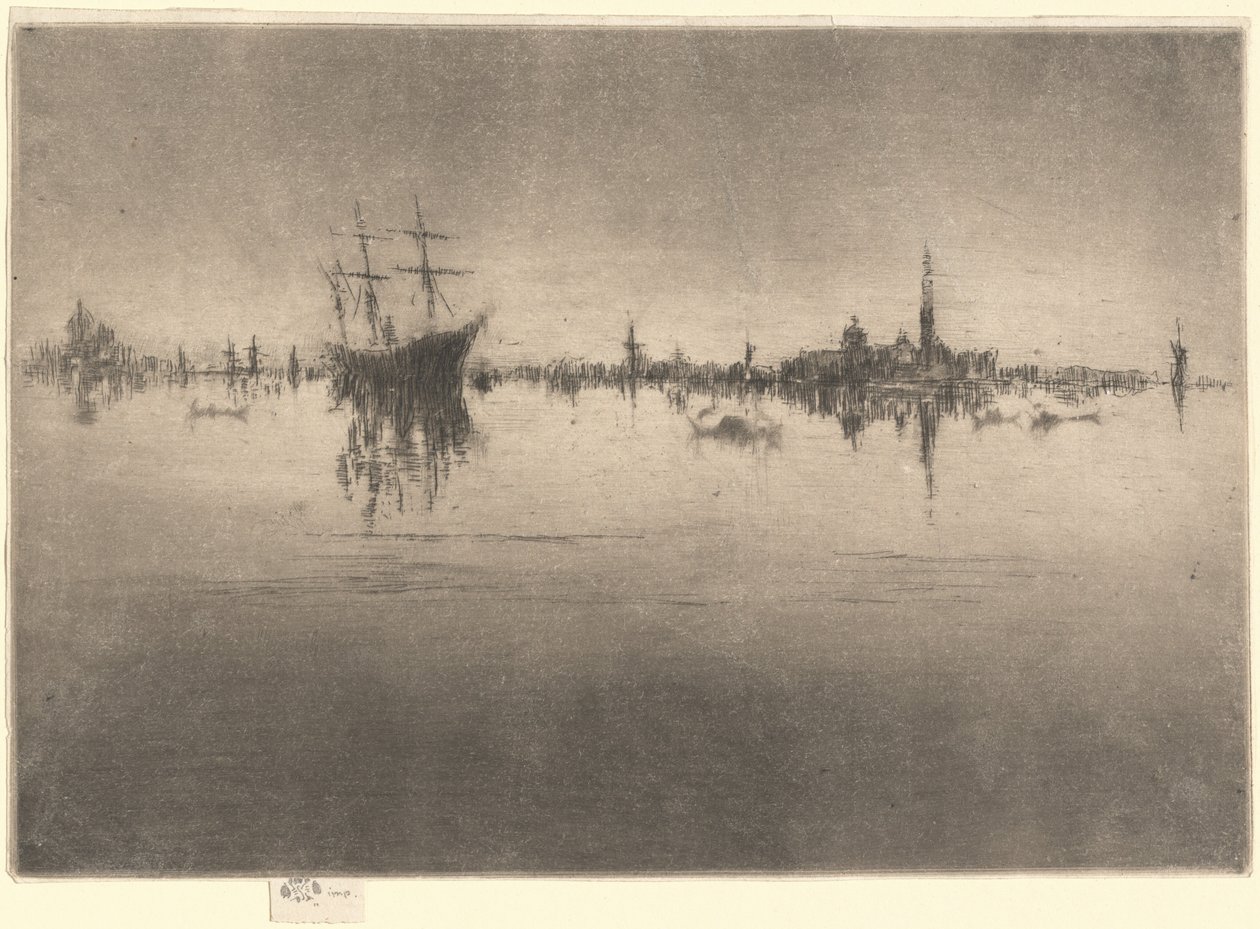 gece by James Abbott McNeill Whistler