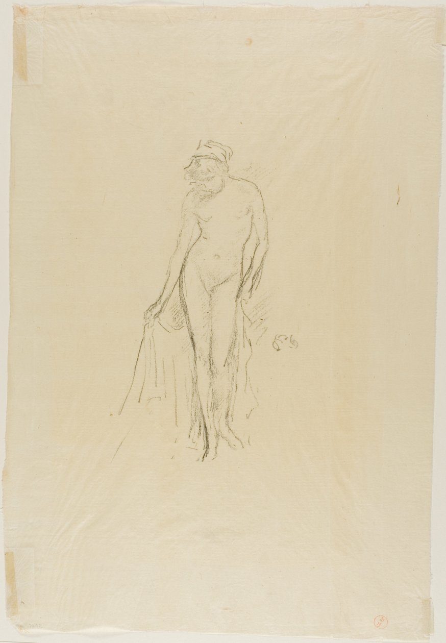 Çıplak Model, Ayakta by James Abbott McNeill Whistler
