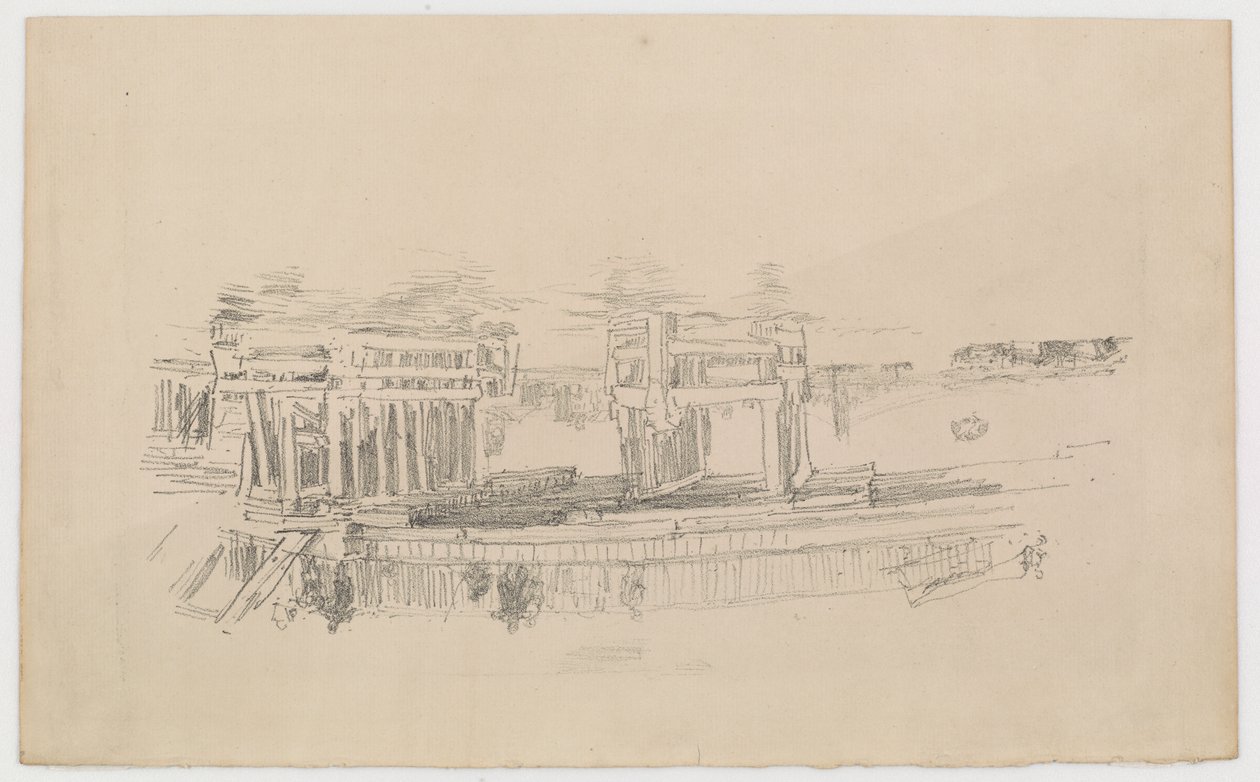 Eski Battersea Köprüsü by James Abbott McNeill Whistler