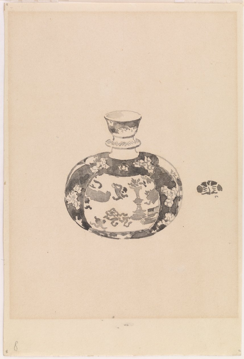 Çan Kapaklı Oviform Zencefil Kavanozu by James Abbott McNeill Whistler