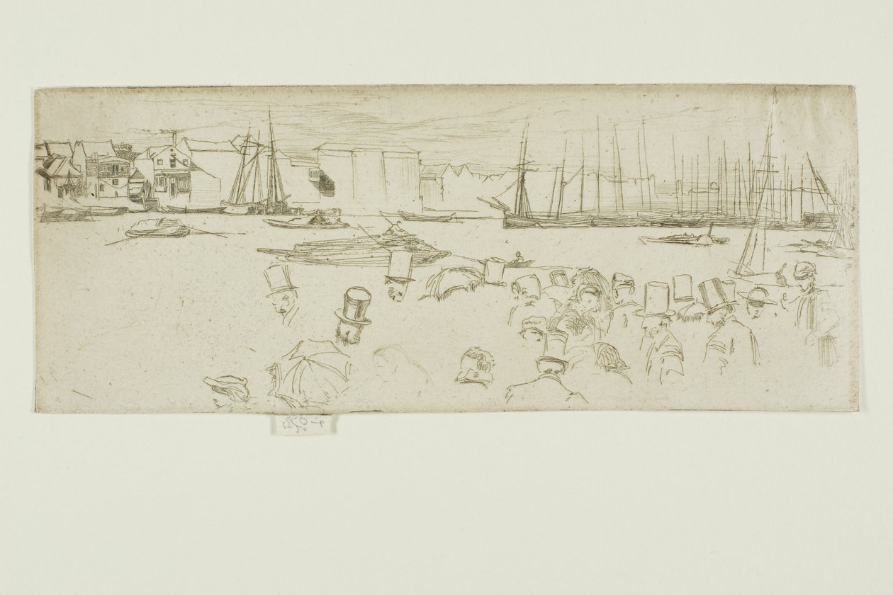 Penny Yolcular, Limehouse by James Abbott McNeill Whistler