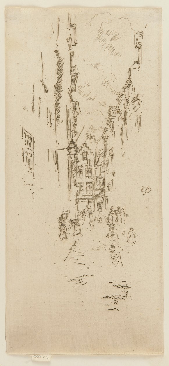 Küçük Kasaplar Sokağı by James Abbott McNeill Whistler