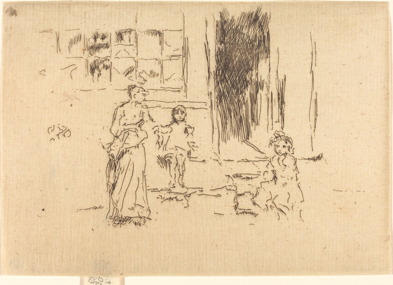 iç etek şeridi by James Abbott McNeill Whistler