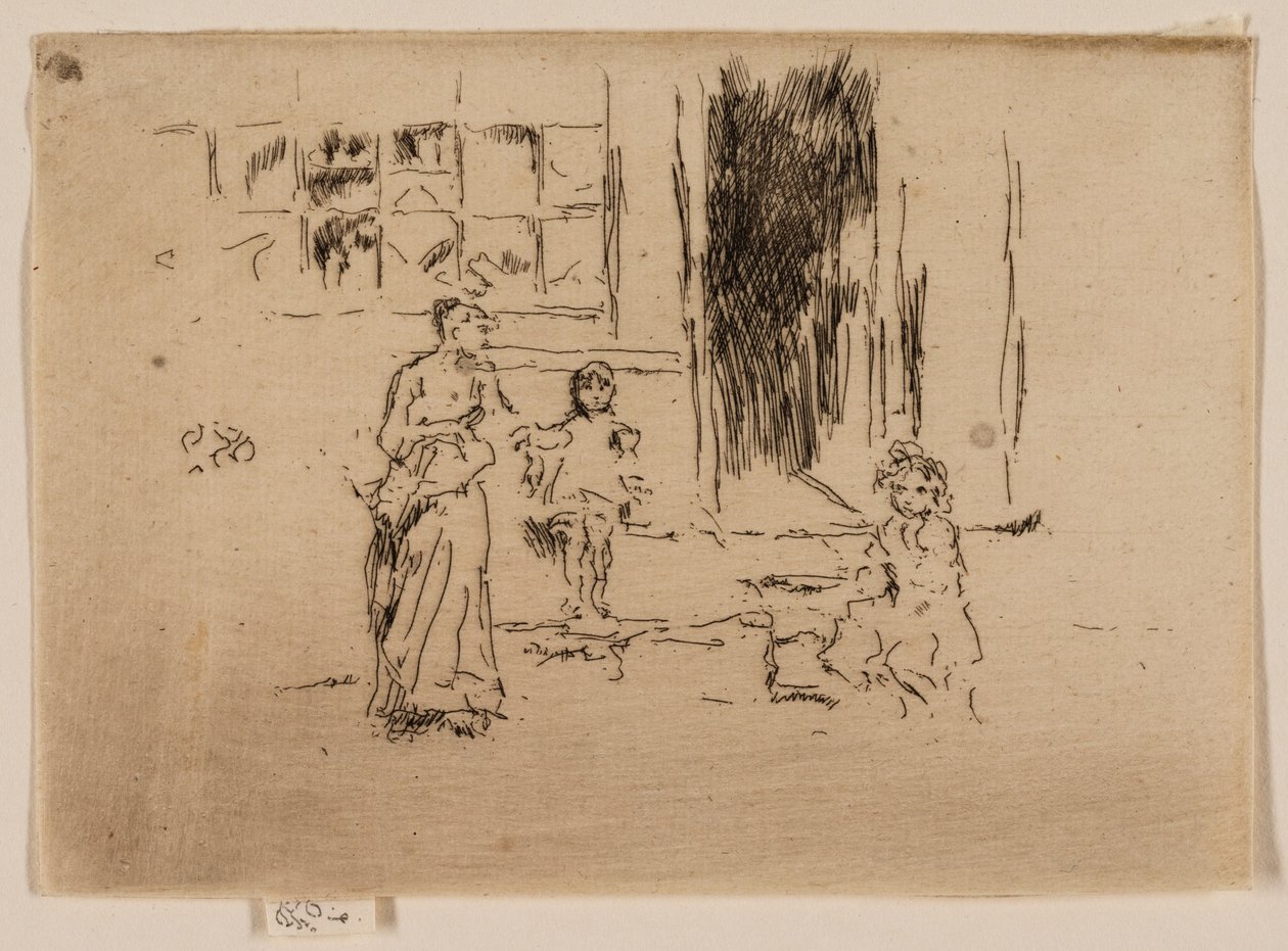 iç etek şeridi by James Abbott McNeill Whistler