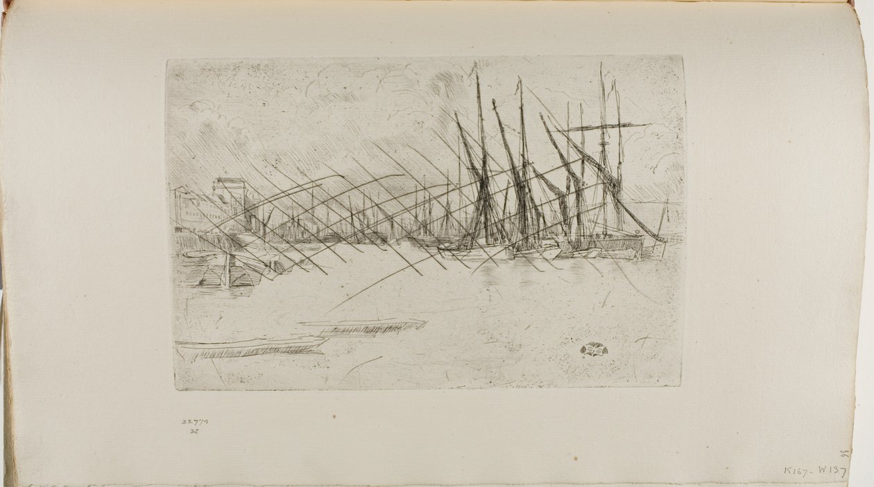 Turşu Ringa İskelesi by James Abbott McNeill Whistler