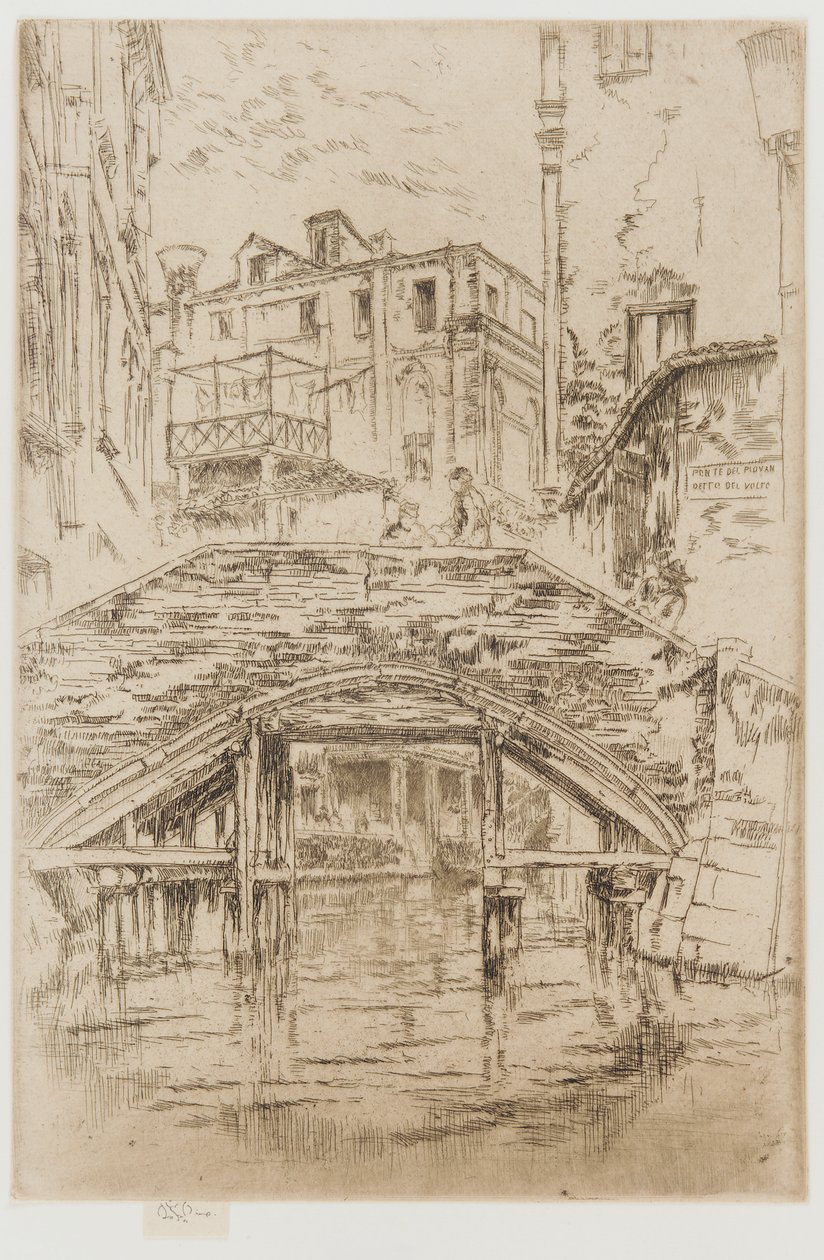 Piovan köprüsü by James Abbott McNeill Whistler