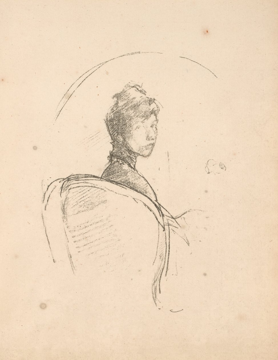 Portre Çalışması: Bayan Rosalind Birnie Philip by James Abbott McNeill Whistler