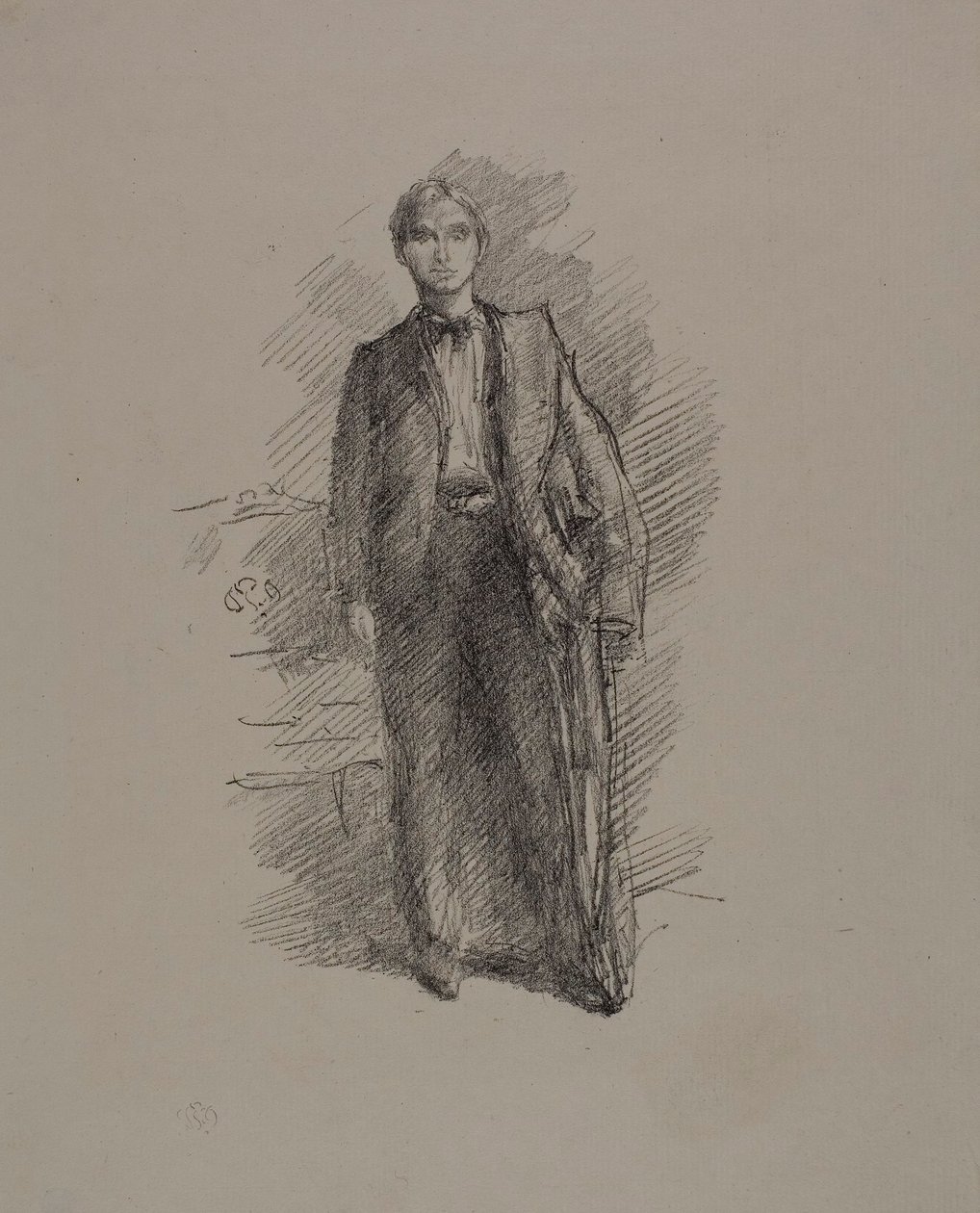 Portre Çalışması: Bay Herbert C. Pollitt by James Abbott McNeill Whistler