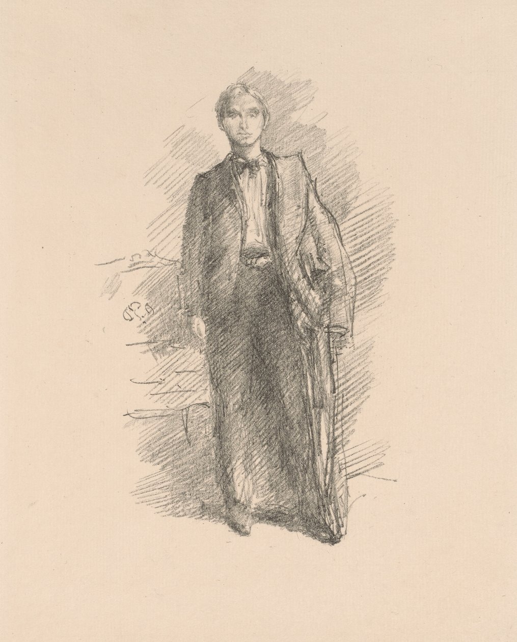 Portre Çalışması: Bay Herbert C. Pollitt by James Abbott McNeill Whistler