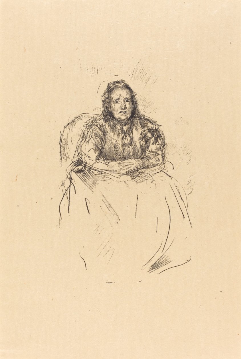 Portre Çalışması: Bayan Philip by James Abbott McNeill Whistler