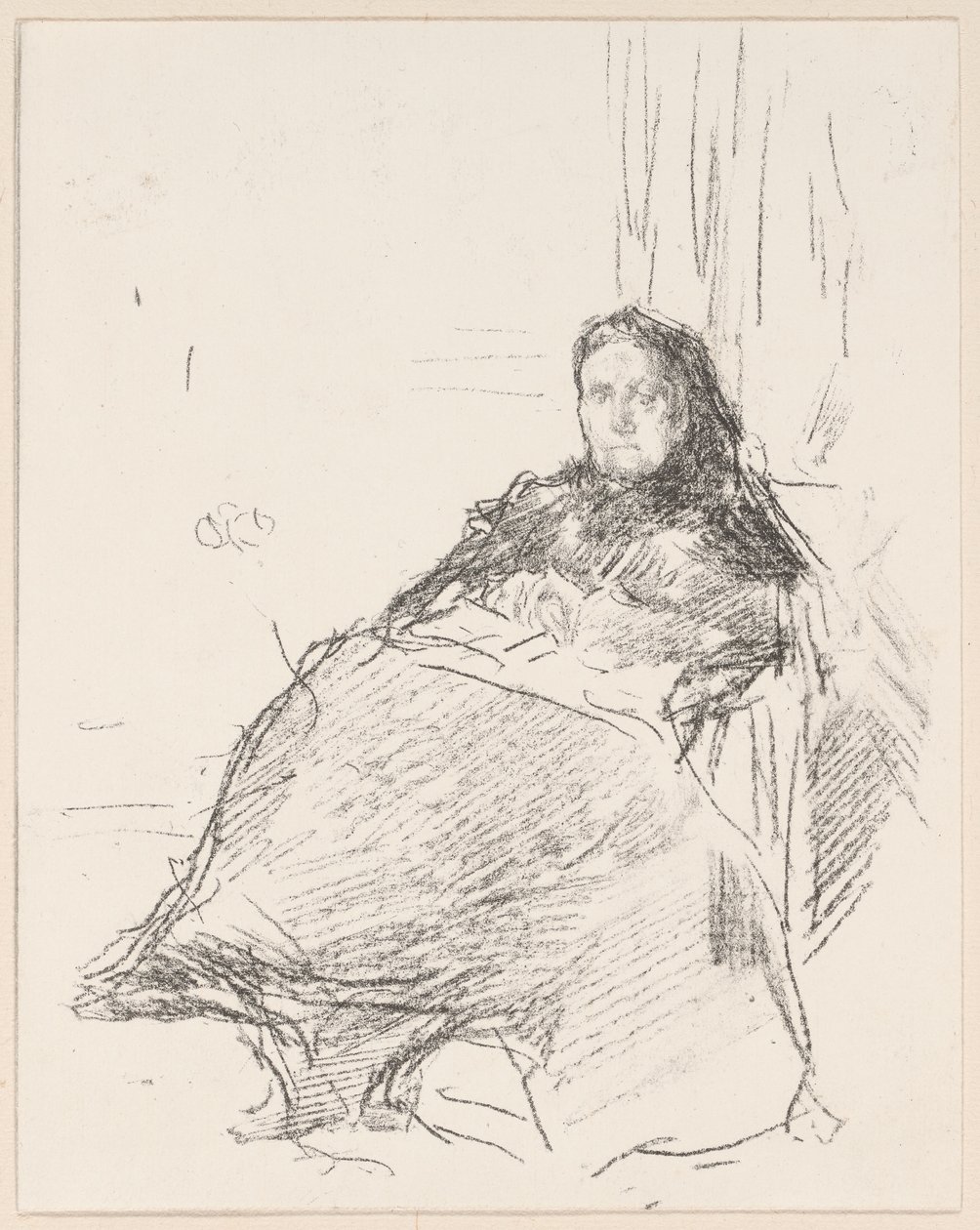 Portre Çalışması: Bayan Philip, No. 2 by James Abbott McNeill Whistler