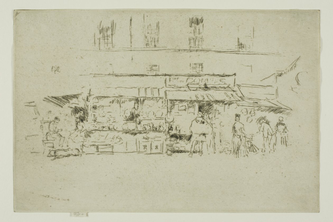 Quai tarafından Monte Bell O by James Abbott McNeill Whistler