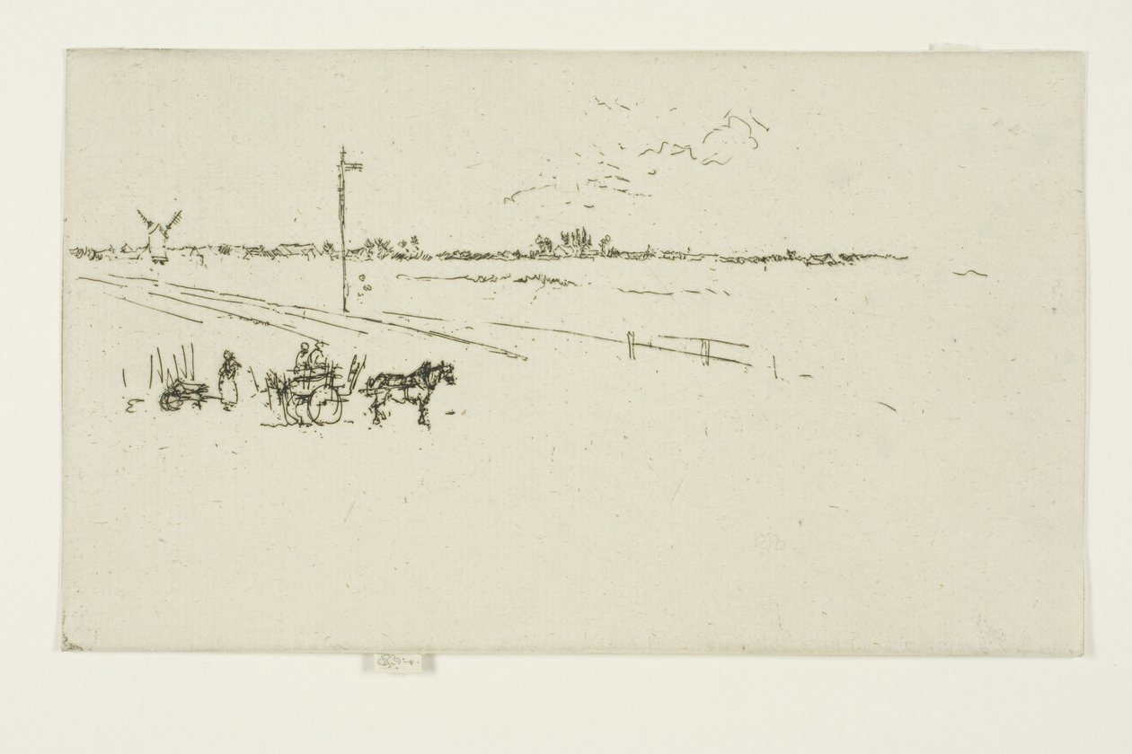 Tren İstasyonu, Voves by James Abbott McNeill Whistler
