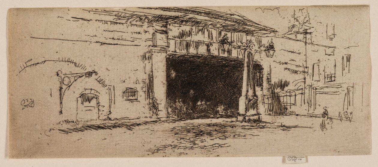 Demiryolu Kemeri, Amerikan Meydanı by James Abbott McNeill Whistler
