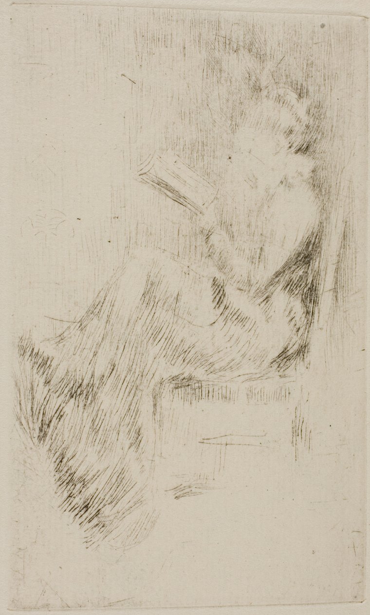 Kitap okumak by James Abbott McNeill Whistler