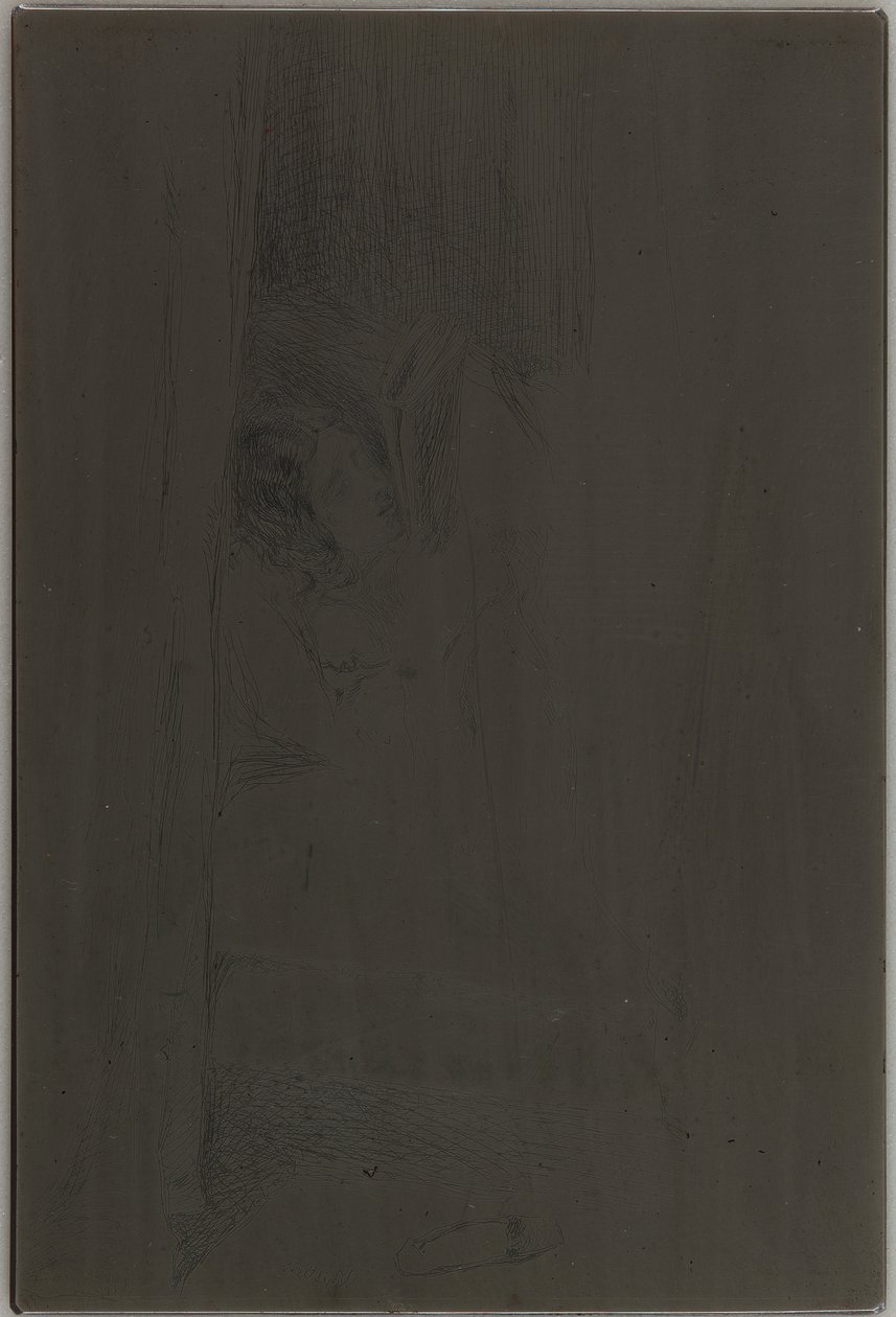 Yatakta Okumak by James Abbott McNeill Whistler