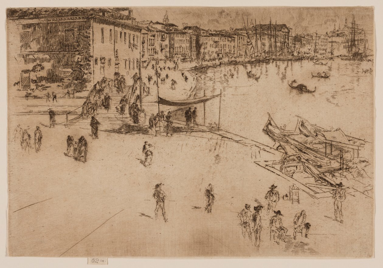 Riva, No. 2 by James Abbott McNeill Whistler