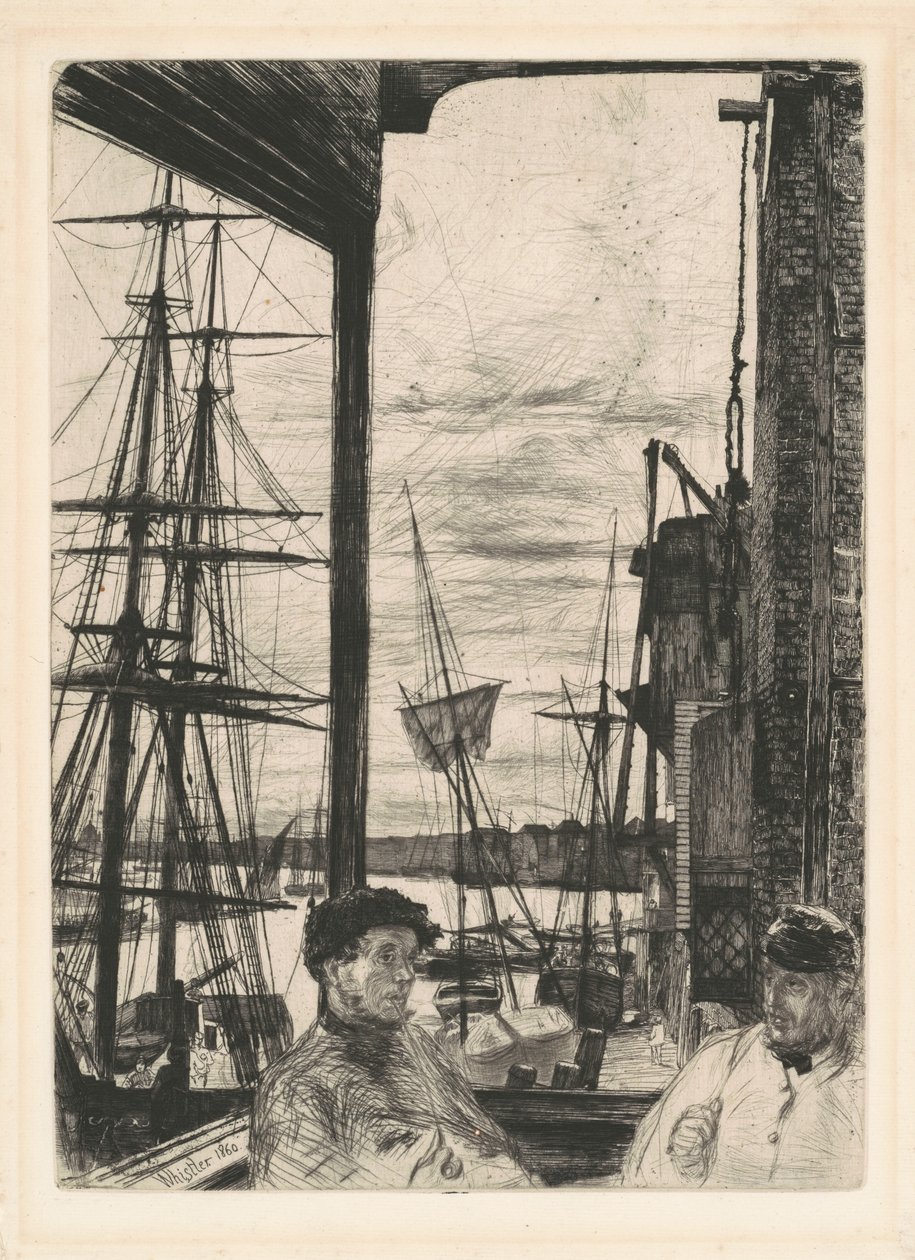 Rotherhithe by James Abbott McNeill Whistler
