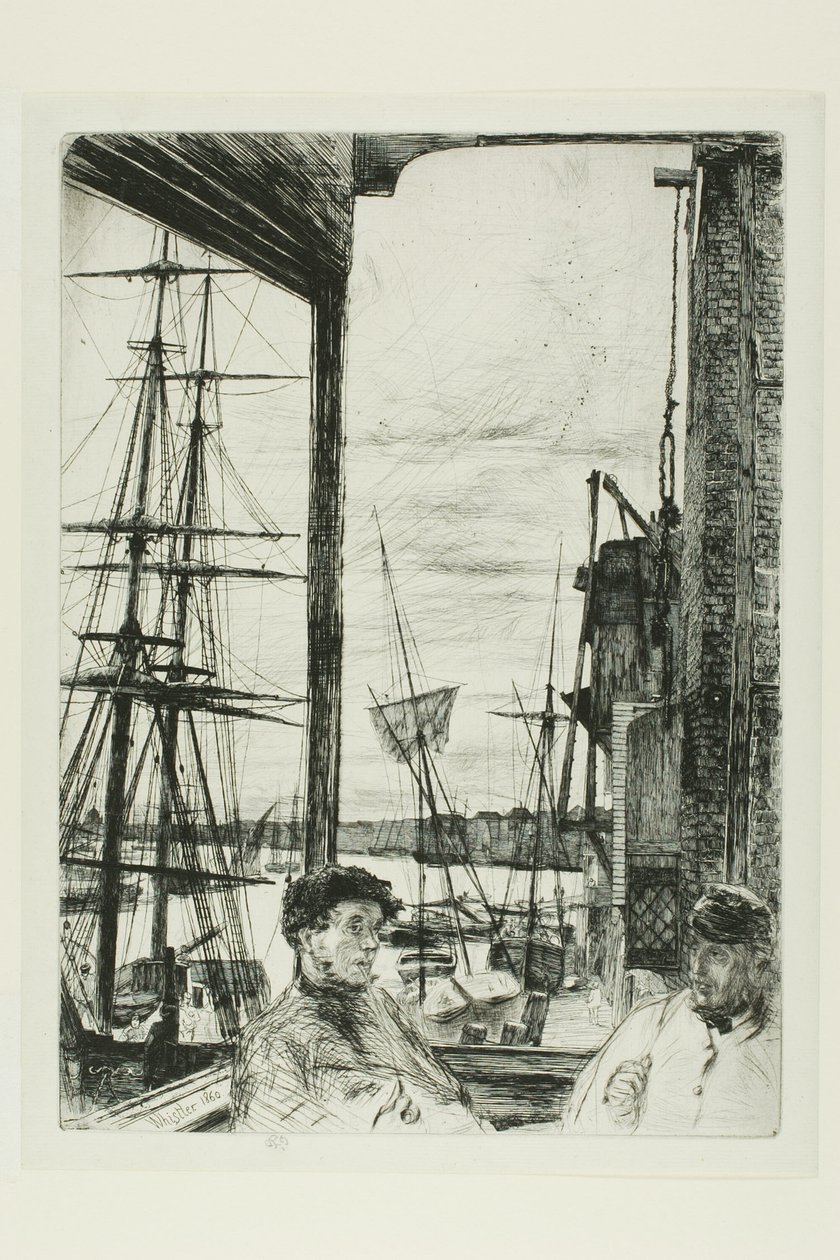 Rotherhithe by James Abbott McNeill Whistler