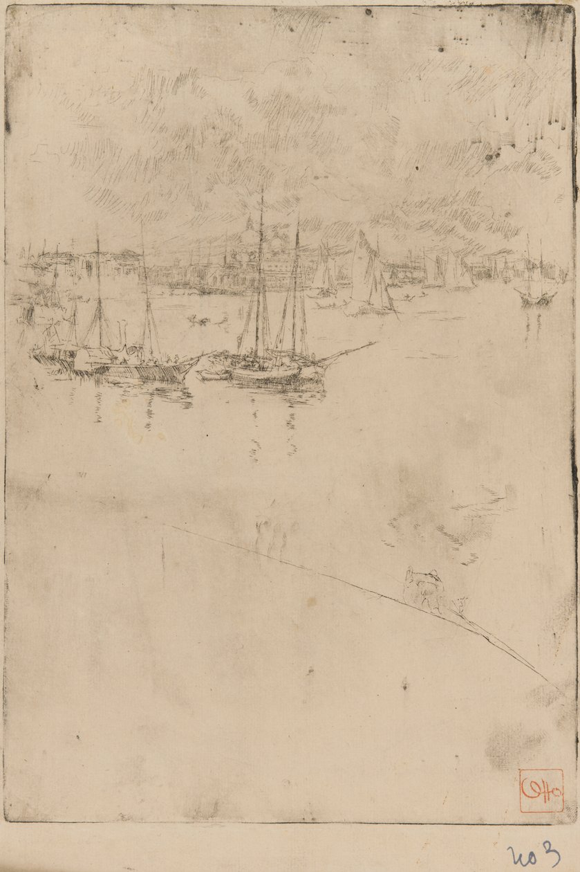 Aziz George by James Abbott McNeill Whistler