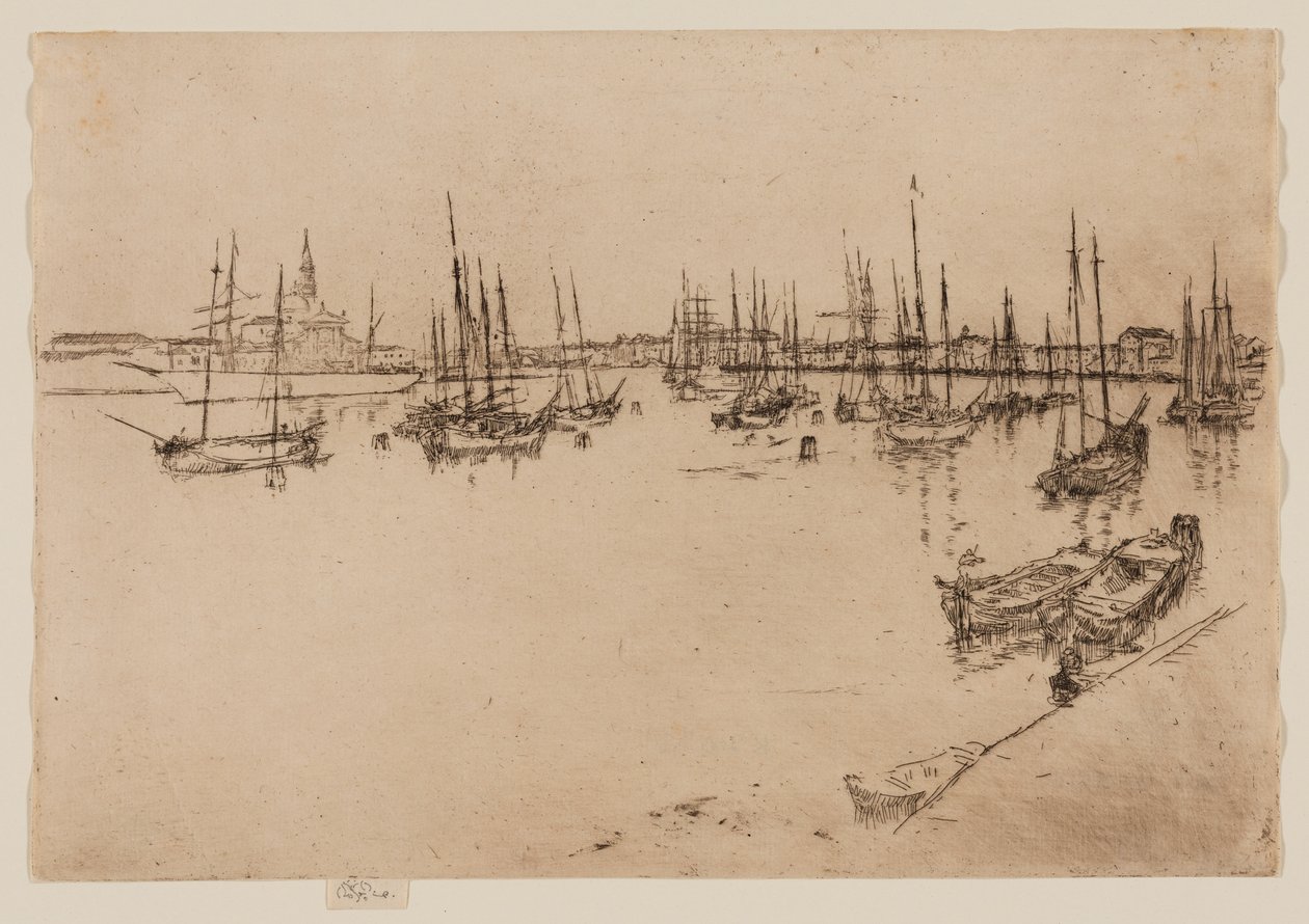Aziz George by James Abbott McNeill Whistler