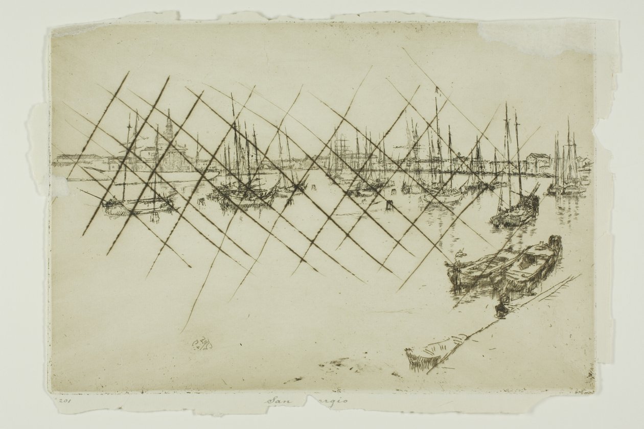 Aziz George by James Abbott McNeill Whistler