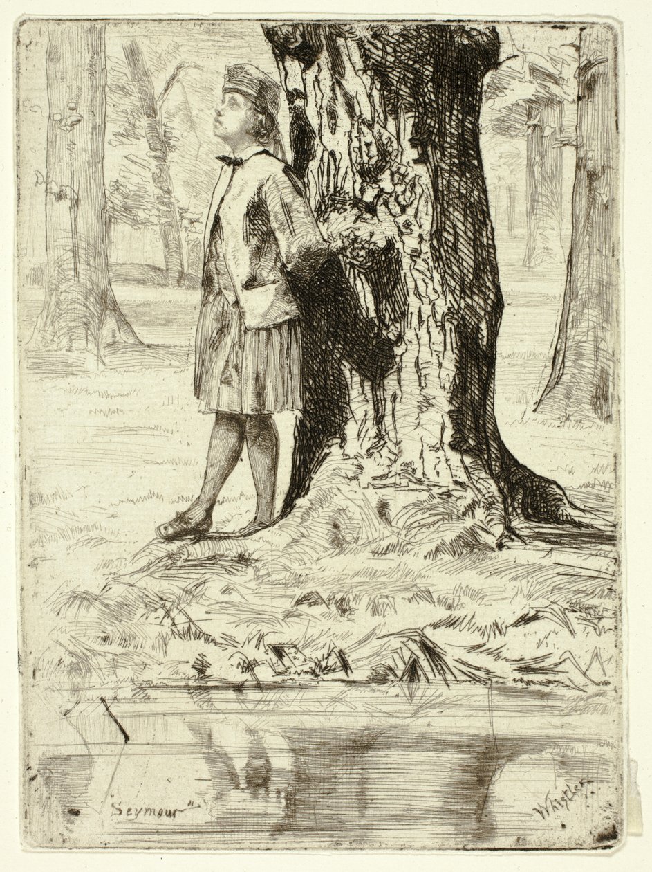 Seymour by James Abbott McNeill Whistler