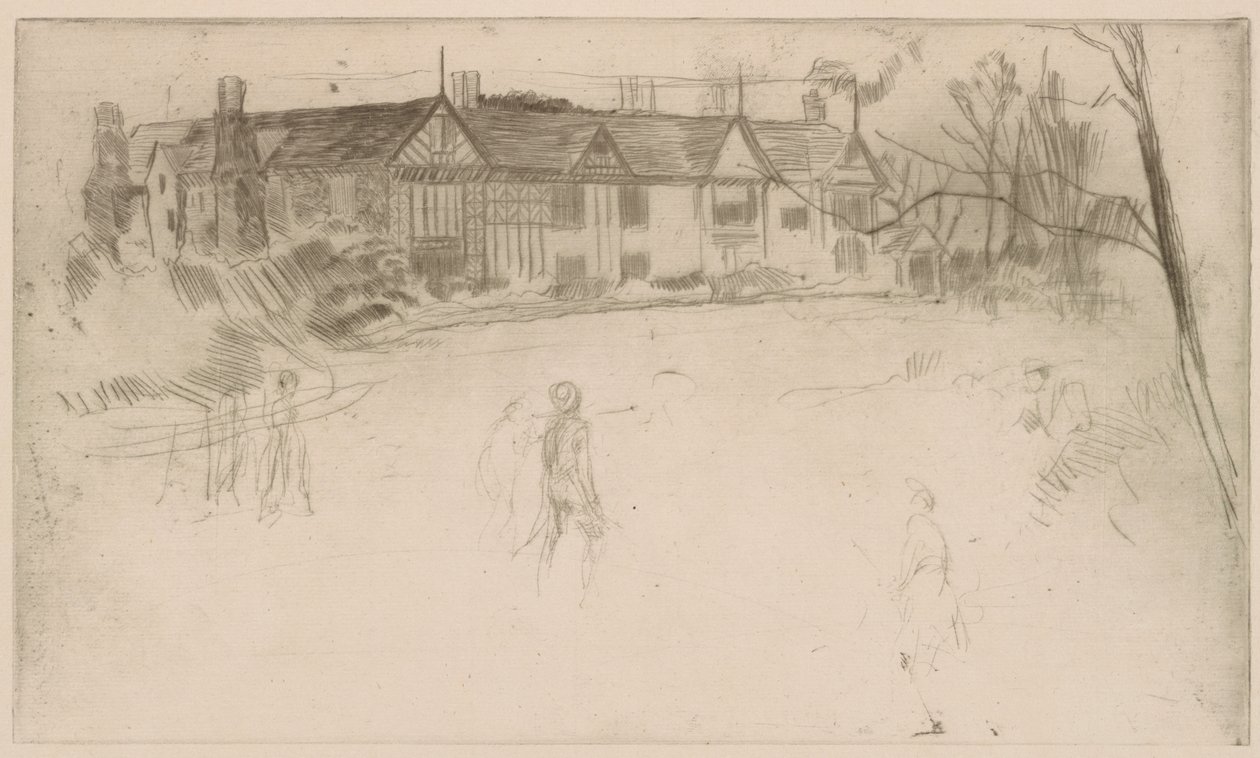Konuşma Salonu by James Abbott McNeill Whistler