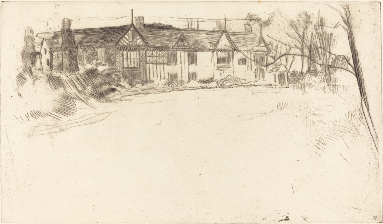 Konuşma Salonu, No.2 by James Abbott McNeill Whistler