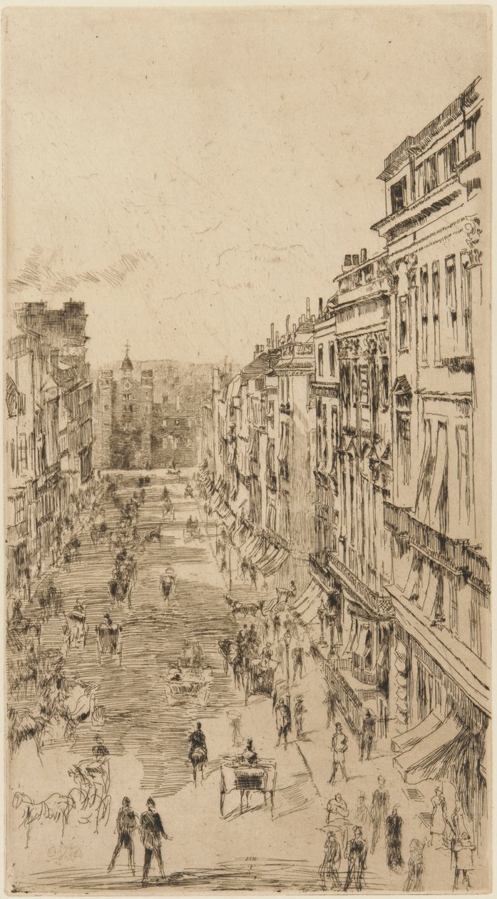 Aziz James Caddesi by James Abbott McNeill Whistler