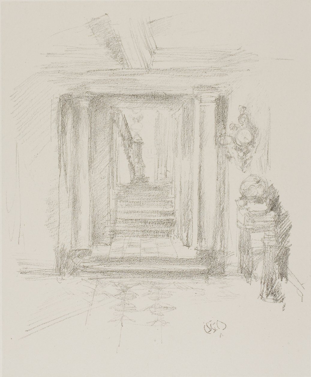 Merdiven by James Abbott McNeill Whistler