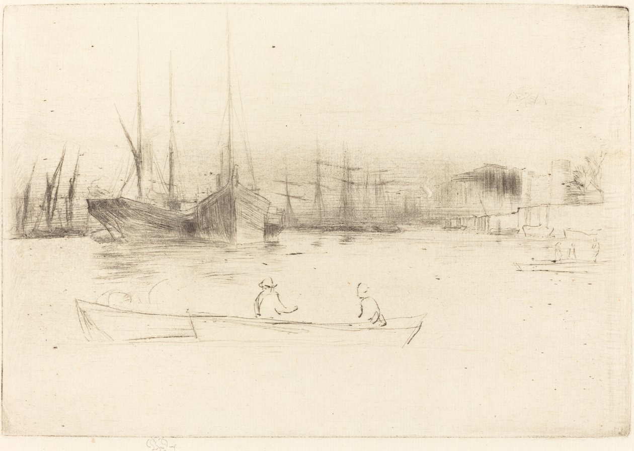 Kuleden Vapurlar by James Abbott McNeill Whistler