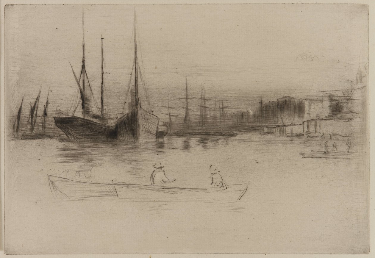 Kuleden Vapurlar by James Abbott McNeill Whistler