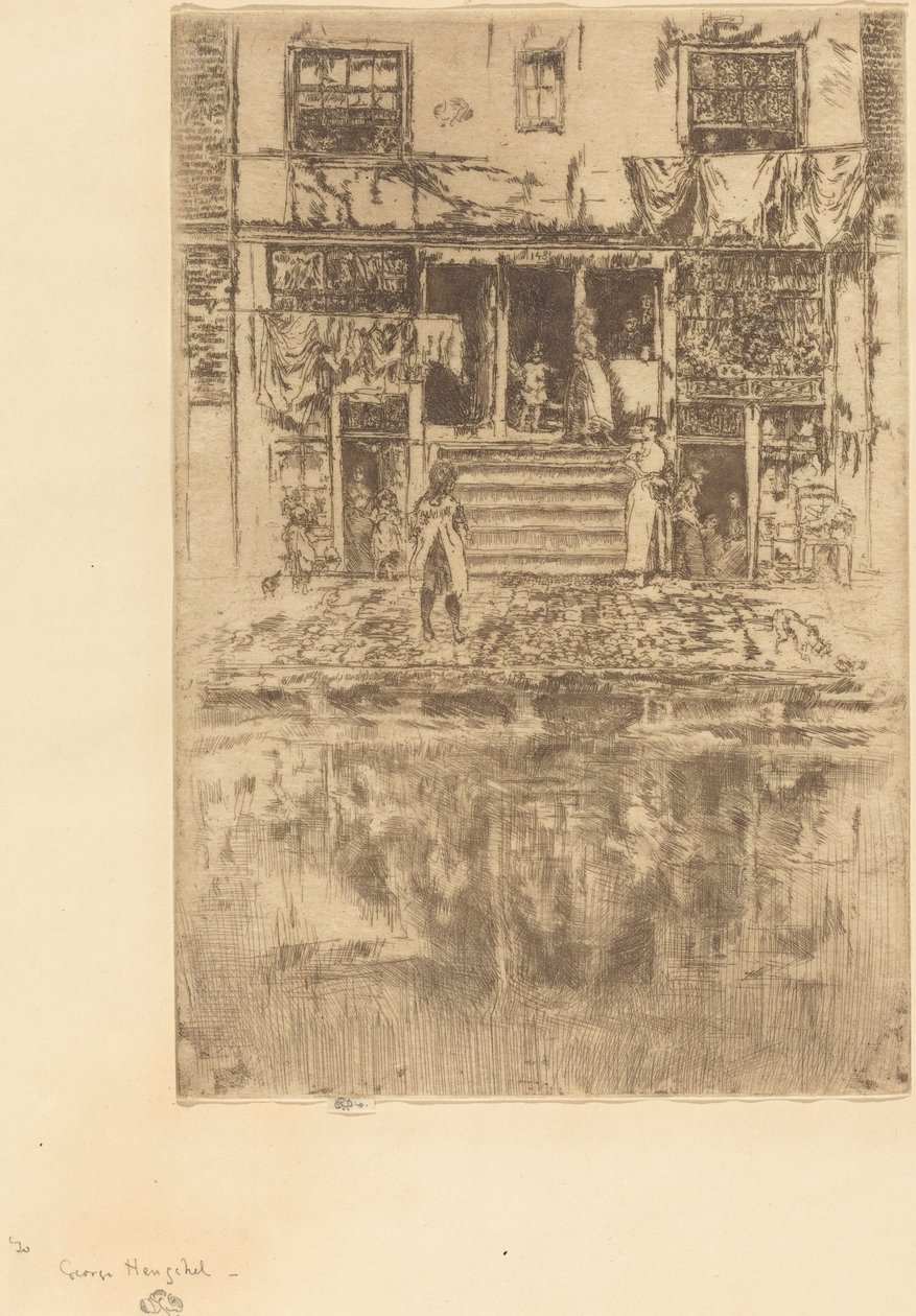 Adımlar, Amsterdam by James Abbott McNeill Whistler