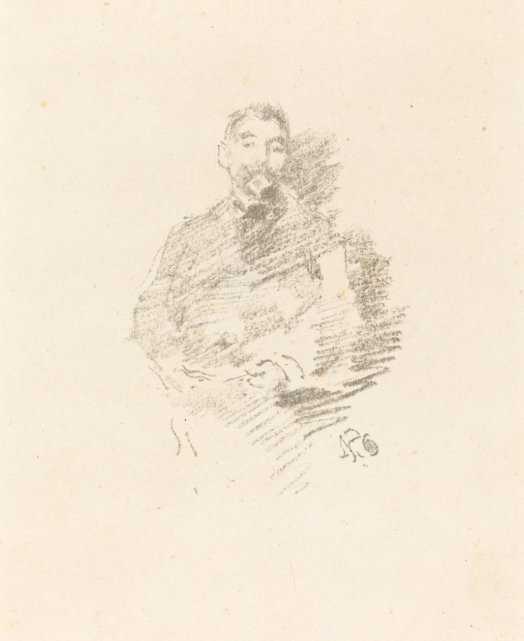 Stephane Mallarme by James Abbott McNeill Whistler