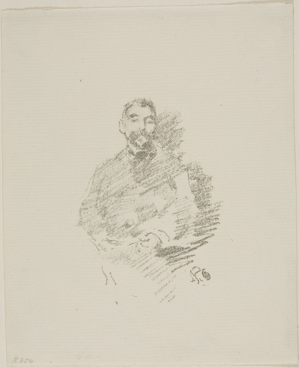 Stephane Mallarme by James Abbott McNeill Whistler