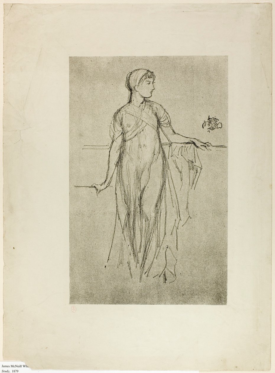 Ders çalışma by James Abbott McNeill Whistler