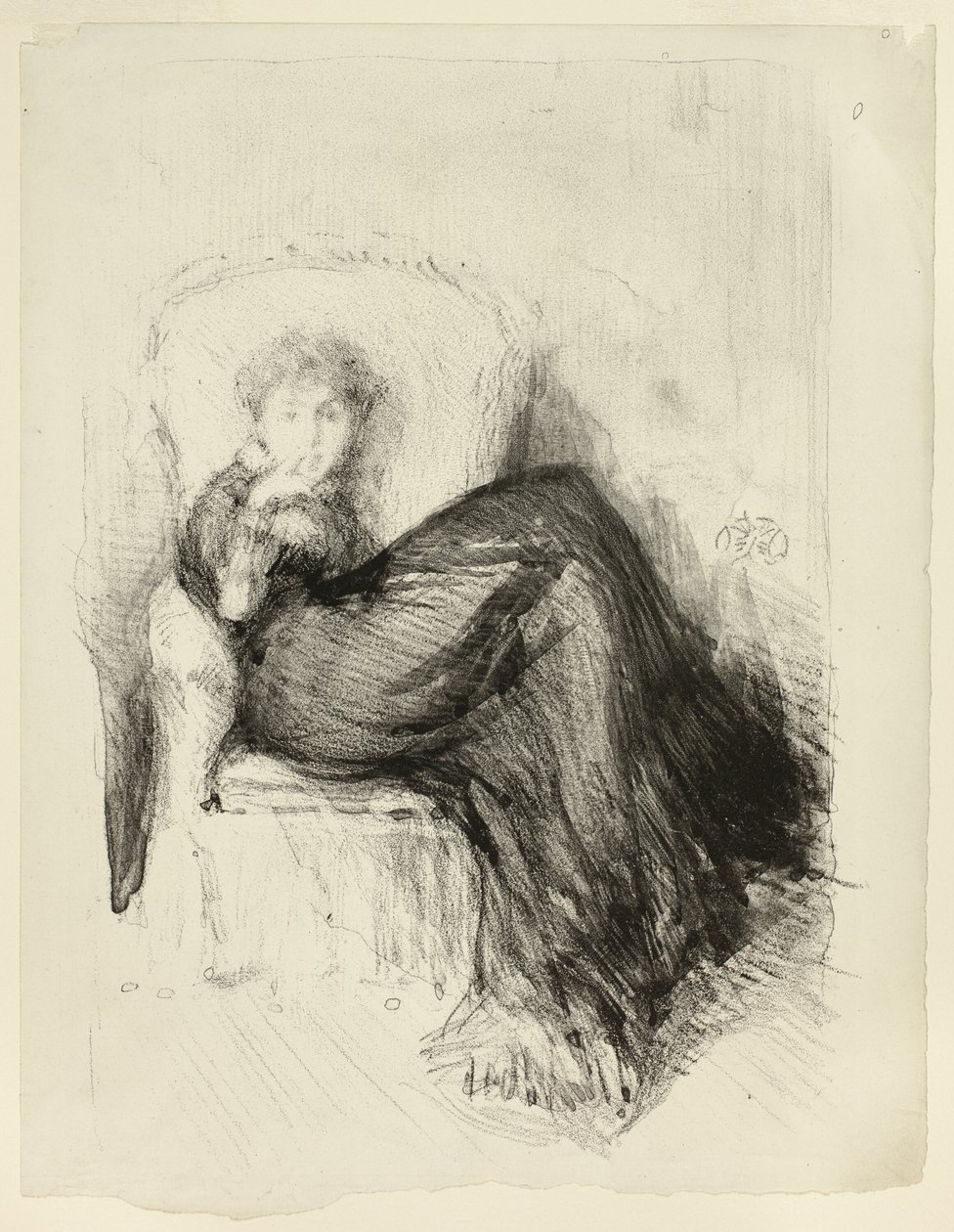 Çalışma: Maud Oturan by James Abbott McNeill Whistler