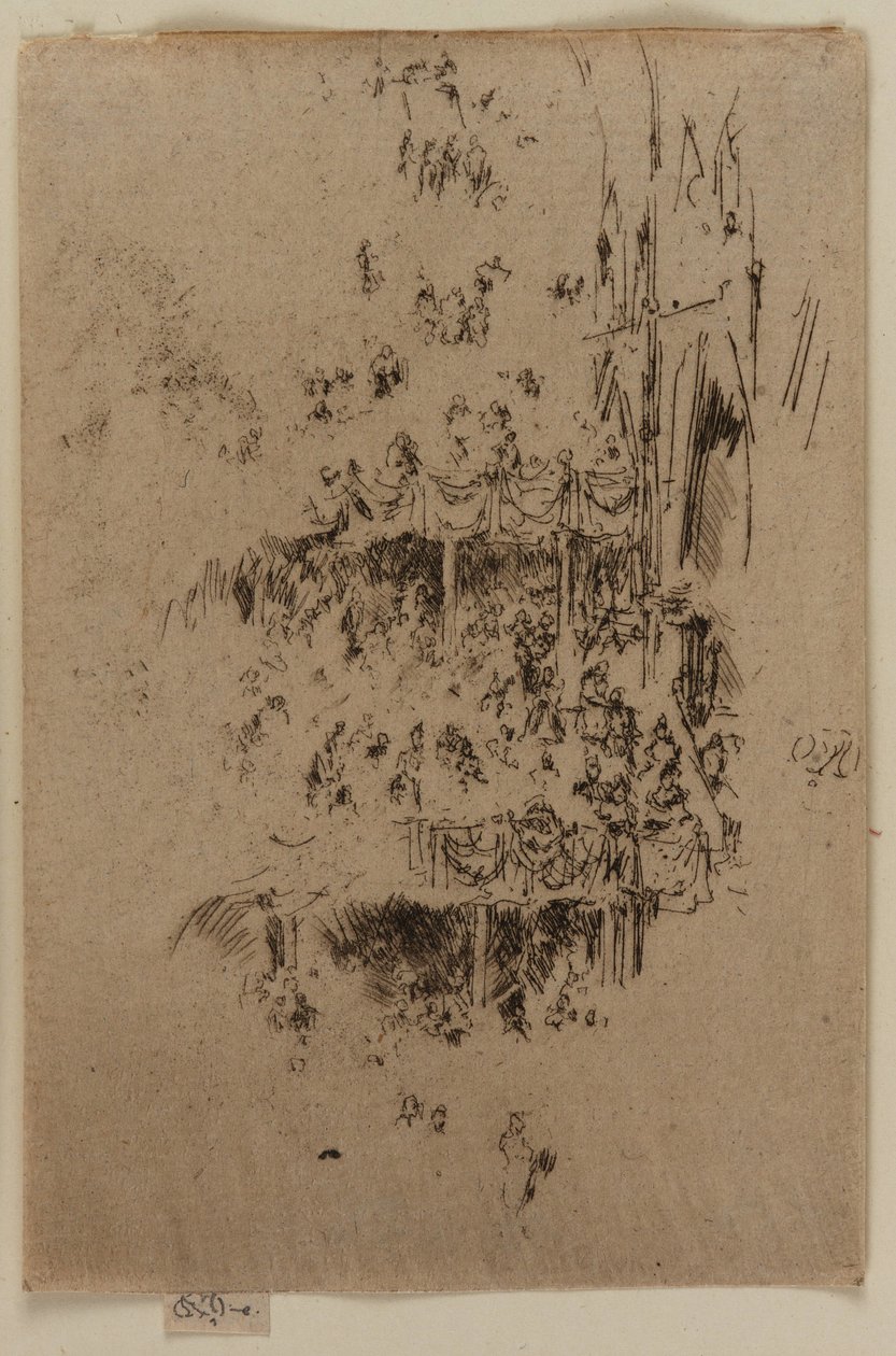 Manastır Jübilesi by James Abbott McNeill Whistler