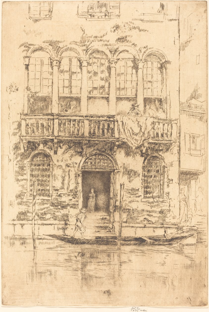 Balkon by James Abbott McNeill Whistler