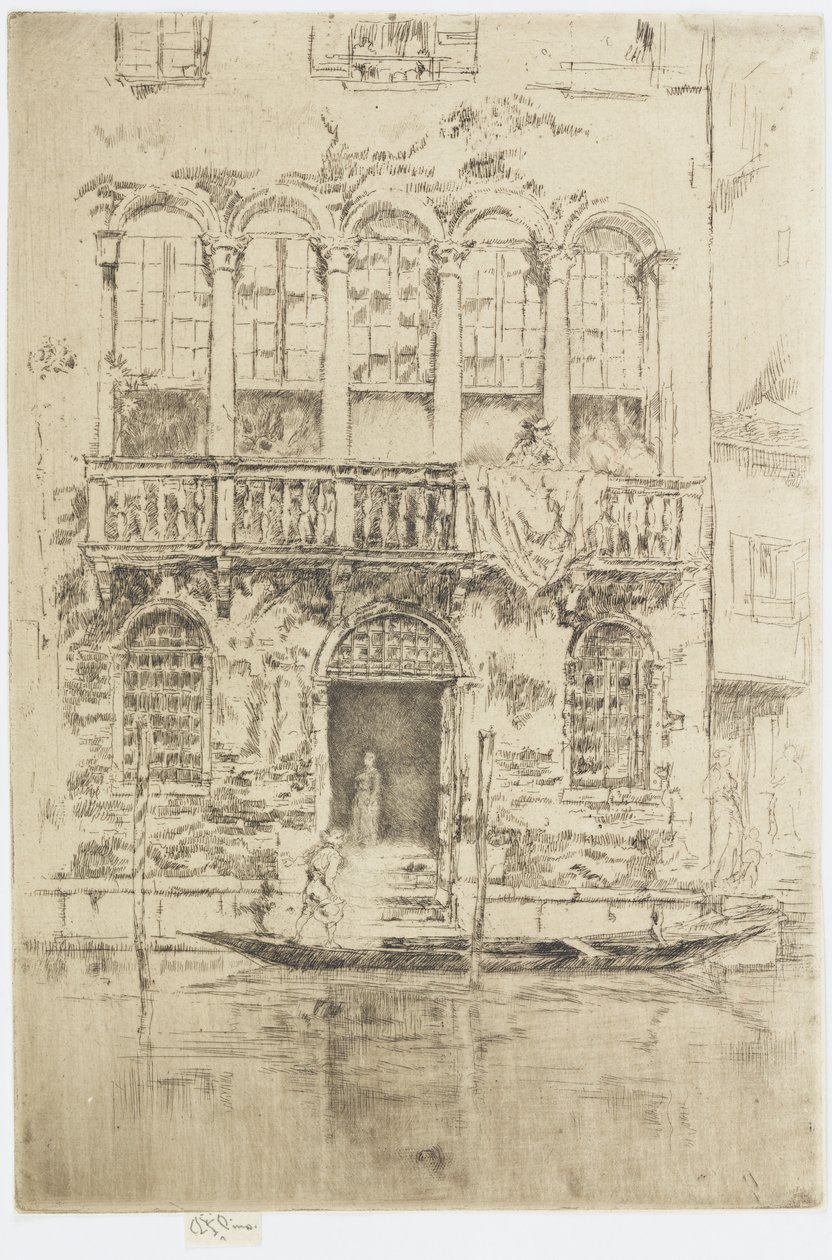 Balkon by James Abbott McNeill Whistler