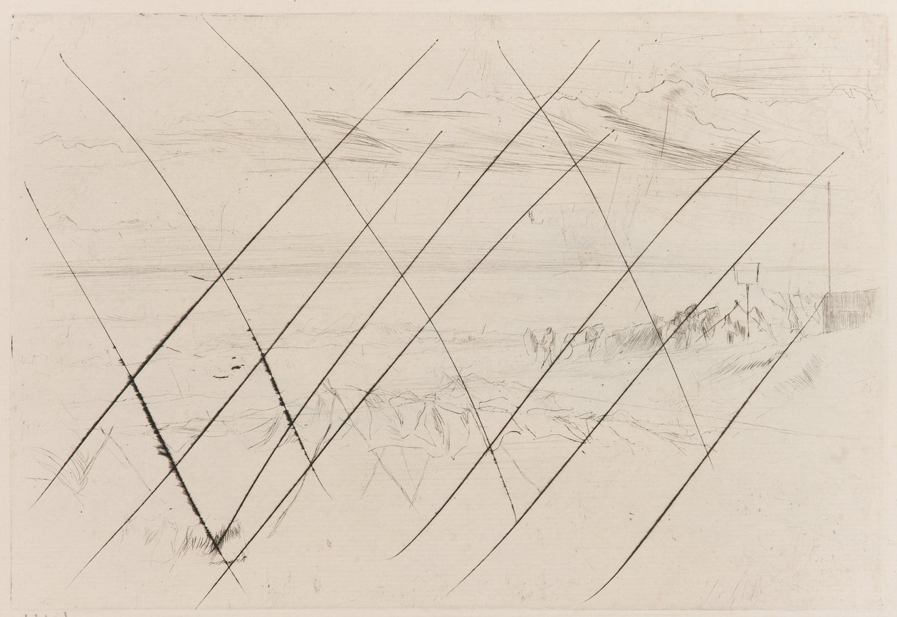 Plaj, Hastings by James Abbott McNeill Whistler