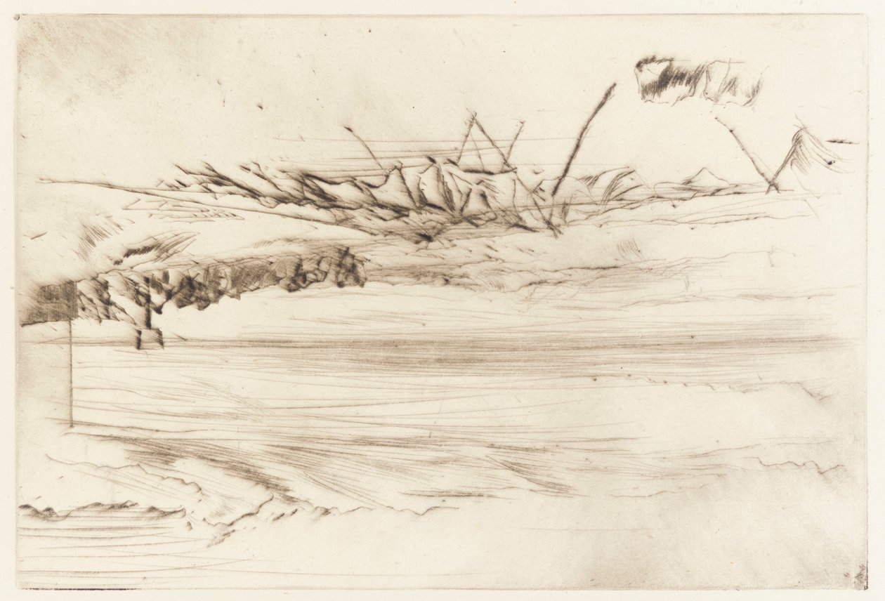 Plaj, Hastings by James Abbott McNeill Whistler
