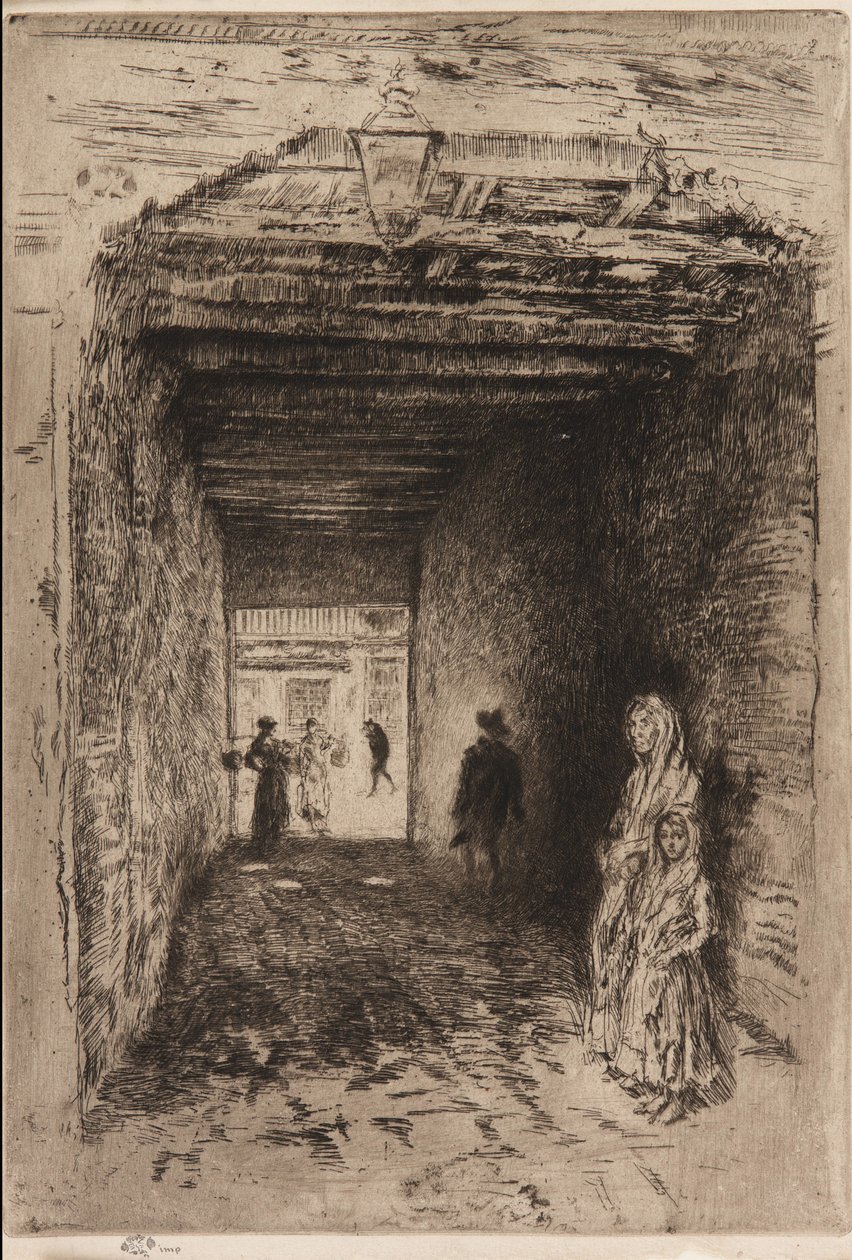 Dilenciler by James Abbott McNeill Whistler