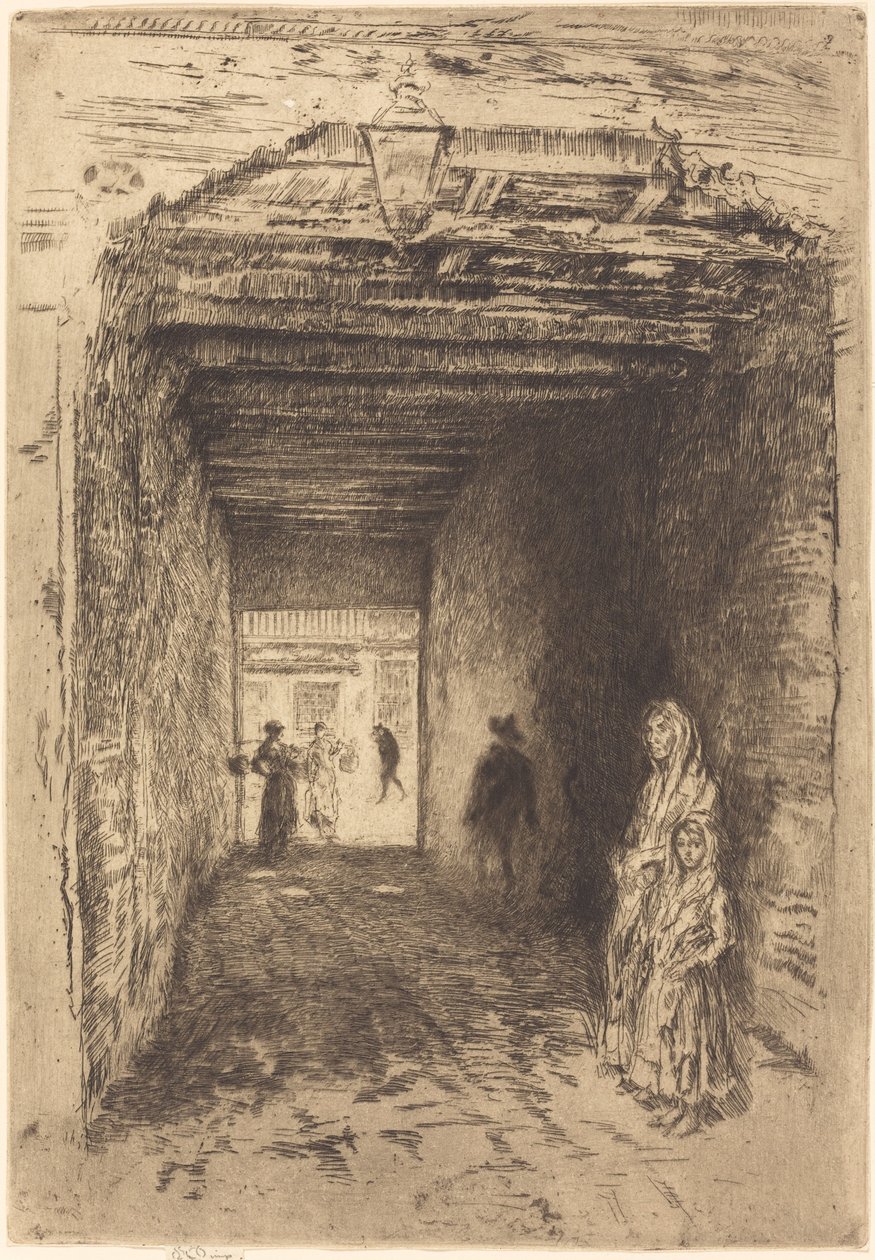 Dilenciler by James Abbott McNeill Whistler