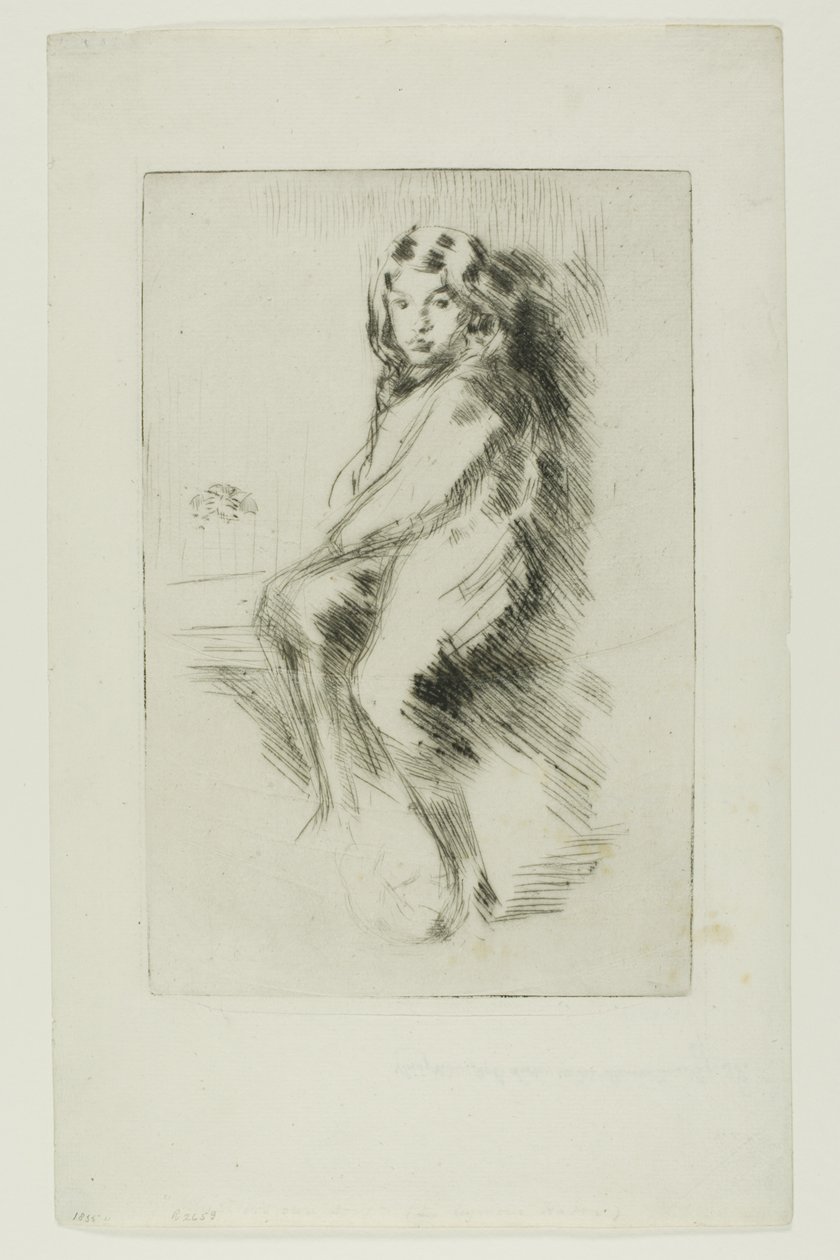 Oğlan (Charlie Hanson) by James Abbott McNeill Whistler