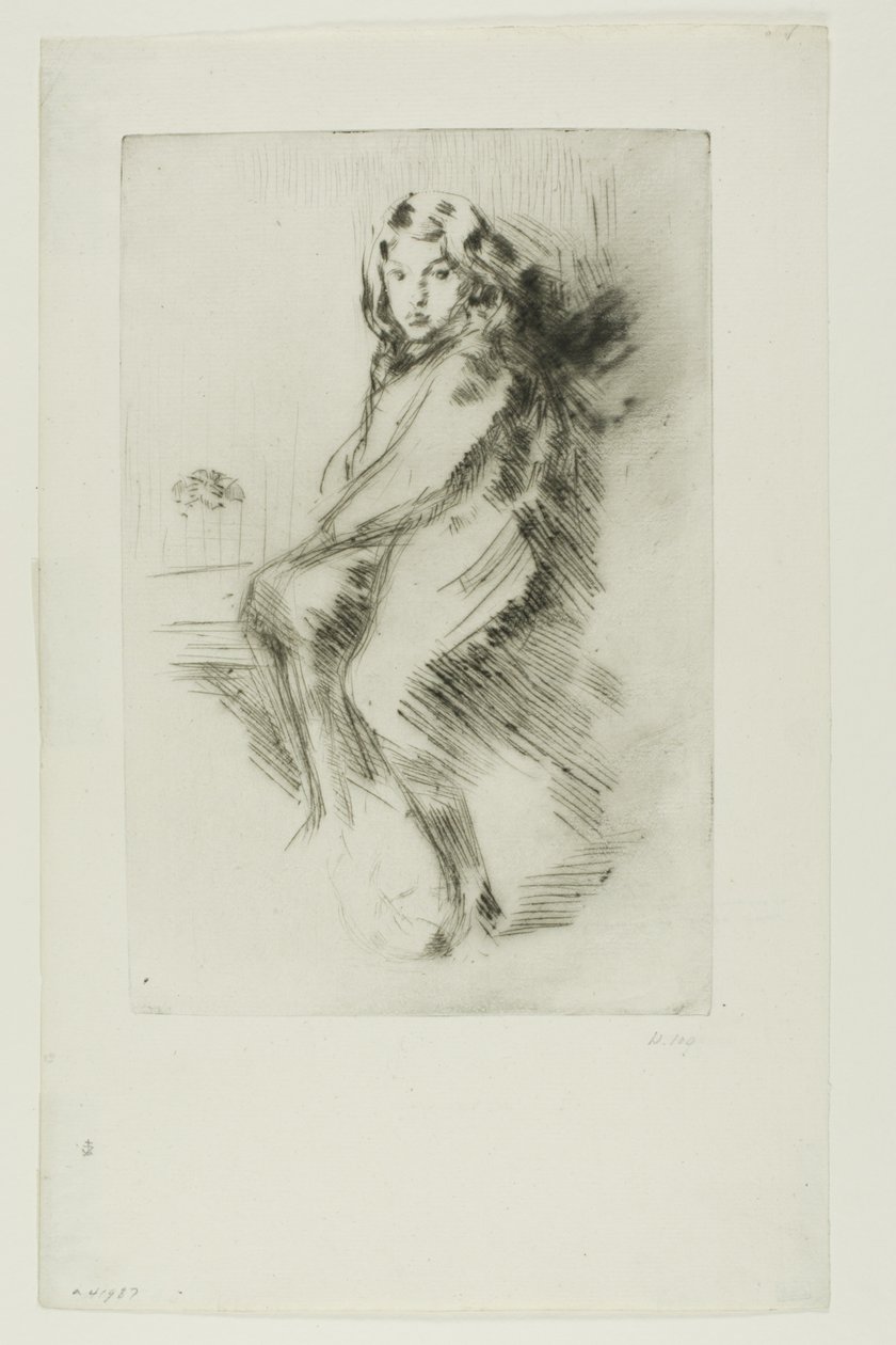 Oğlan (Charlie Hanson) by James Abbott McNeill Whistler