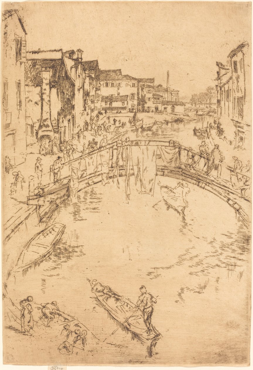 Köprü by James Abbott McNeill Whistler